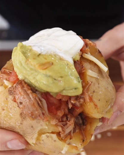 670K views · 758 reactions | What if the Mexicans came up with the baked potato? #bakedpotato #potato #potatorecipe #potatoes | Tasty | Facebook