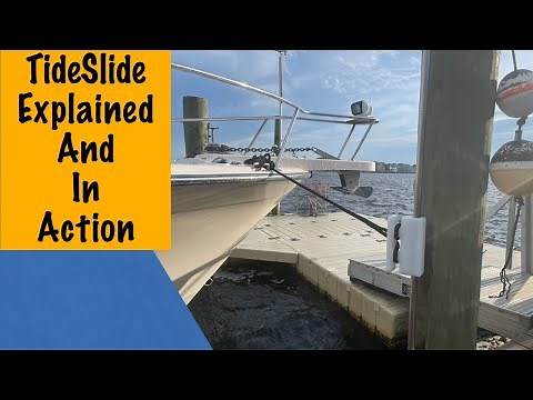 TideSlide Mooring and Docking System for our Grady White 330 Express