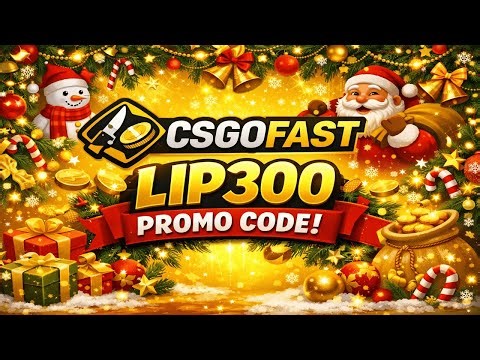 FREE CSGOFAST COINS 🎅 PROMO CODE LIP300 | Christmas Event 2025