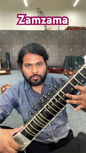 Learn Zamzam on Sitar in just 15 seconds 🎶
