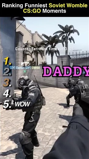 Ranking the FUNNIEST SOVIET WOMBLE CSGO Moments 😂‼️ #csgo #cs2 #funnymoments