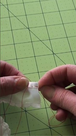 Heirloom Shell Stitch Edge Hem