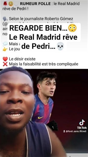 épisode 6 🚨 REGARDE BIEN…😳 Le Real Madrid rêve de Pedri…💀