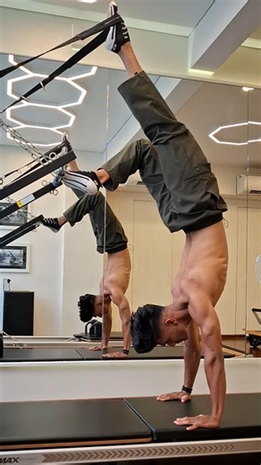 Insane Core Strength & Body Control 🔥 #shorts #ytshorts #pilates #calisthenics #core
