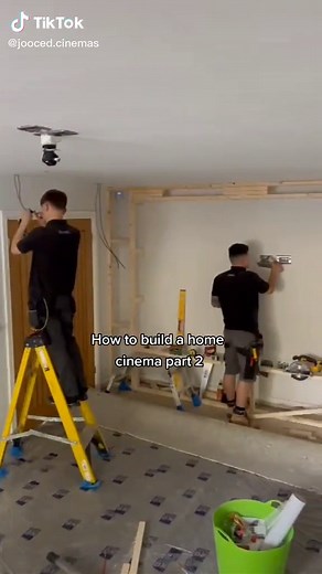 Transforming a Space into a Home Cinema: Before & After