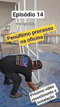Parte 14 - Continuação da montagem- pintura ... #jsmportões #serralheria #portão