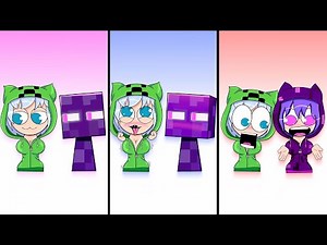 Sprunki OC Creeper Meets Enderman But Girl Phase 4 #sprunki #incredibox #sprunkimod