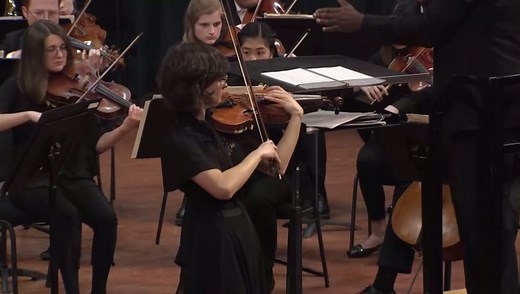 Paganini La Campanella 😇 #violin #solo #performance #orchestra #music #paganini #lacampanella #violinist