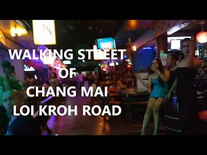 Thailand Chang Mai Bars And Beautiful Bar Girls