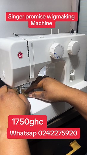 Wig Making Machine: Singer Promise 1409 in Ghana