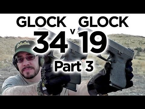 Glock 34 vs Glock 19 pt 3: Capacity & Versatility