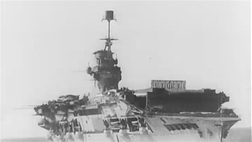 306K views · 4.1K reactions | Marvellous footage from the archive of HMS Glorious operating aircraft off Norway, possibly on May 1, 1940, when the formation, including HMS Ark Royal, came under heavy air attack. | The Warshipologist | Facebook