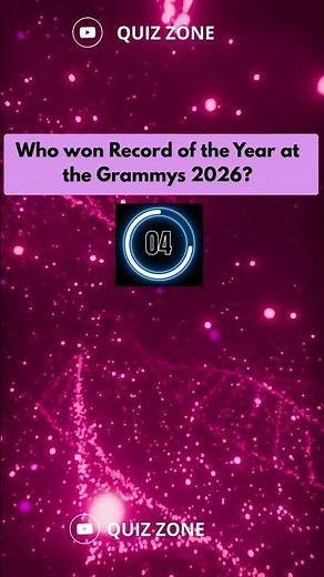 GRAMMY AWARDS 2026 QUIZ\\Do you really know who won at the Grammy Awards 2026? #grammy2026