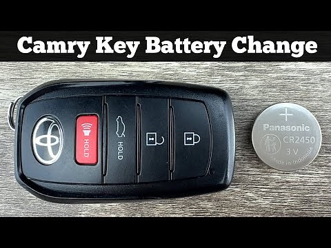 2025 - 2026 TOYOTA CAMRY Remote Key Fob Battery Replacement - How To Change Replace Batteries DIY