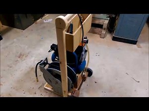 Makita Mac700 DIY compressor cart and dryer.