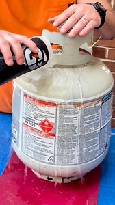 2.4K views | This is the best way to check propane tank fuel levels without a meter #propane #grilling #spring | Anything Outdoors | Facebook