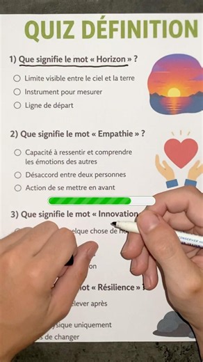🤔 Devine le mot grâce à sa définition ! 📖 Quiz ultra rapide ⚡