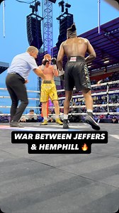 ABSOLUTE War until the end between Jeffers and Hemphill! 🥊🔥 #SimpsonZucco | Now | Oakwell Stadium | Live on Sky Sports | Sky Sports Boxing