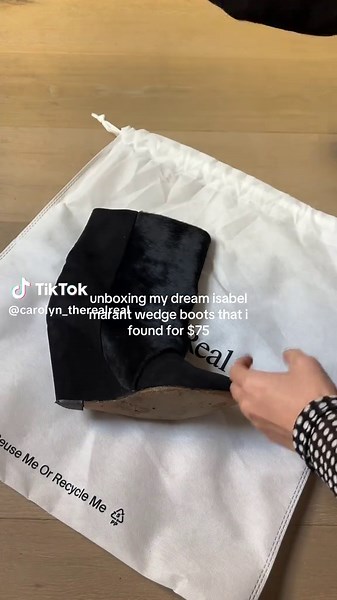 Unboxing Vintage Designer Isabel Marant Wedge Boots