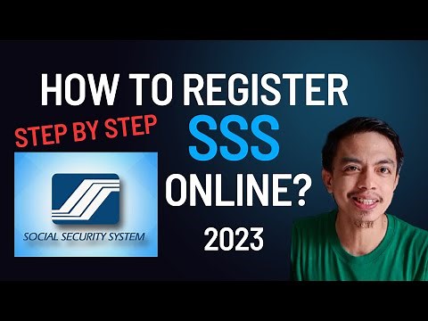 How to register your SSS online using a cellphone? | 2023