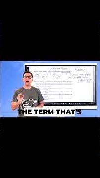 How to Identify the Leading Coefficient and Constant Term