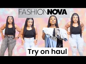 FASHION NOVA | CURVY JEAN TRY ON HAUL 2023