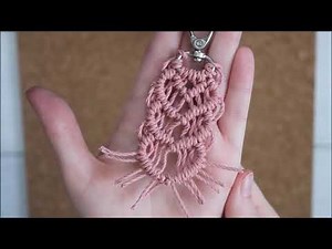 DIY Macrame Heart Keychain | Valentine's Craft | Hemptique