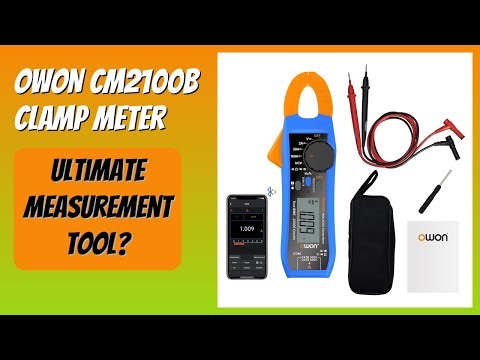REVIEW (2025): OWON CM2100B Clamp Meter. Features