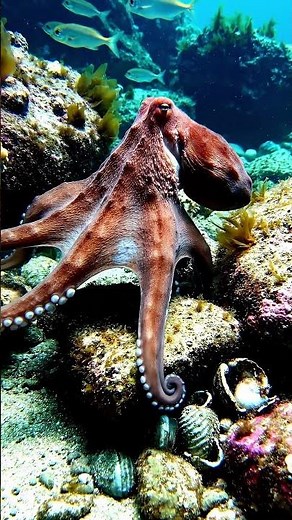 How a Giant Octopus Moves 🐙 (So Smooth It’s Unreal)