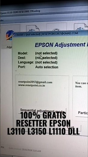 100% GRATIS PRINTER CANON IP2770 L3150 L1110 DLL #printer