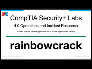 Hash Cracking with RainbowCrack | Security+ Tools in Action (Ep.31)
