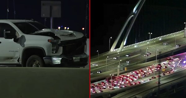 Fatal crash shut down I-30 on Trinity River Bridge in downtown Dallas