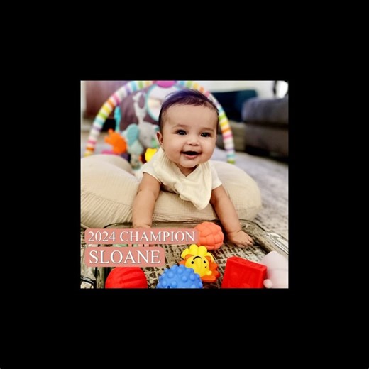 32K views · 191 reactions | Congratulations to Sloane Maya, the first-ever Baby of the Year!  This lovely little lady hails from Los Angeles, where her favorite activities are tummy time, playing with her older cousins, and going out and about with mommy! Learn more on our website, link in bio! | Baby of the Year | Facebook