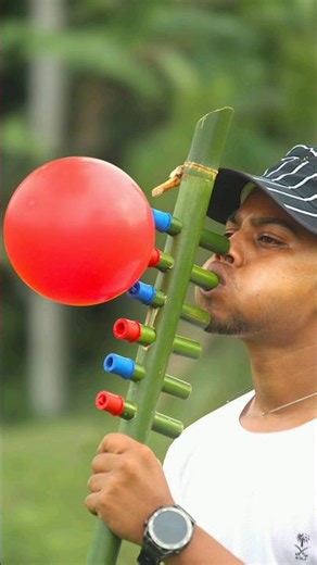 The Bamboo Machine That Surprised Everyone 😲⚡#BambooMachine#DIYExperiment#CreativeDIY