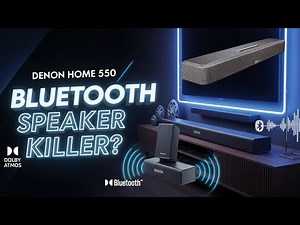 Denon Home 550 Soundbar Review: best bluetooth bookshelf speakers