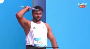 A proud moment for India!🇮🇳 With a monumental throw of 73.29m, Sumit Antil sets a new world record and clinches the Gold Medal 🥇 in the Men's Javelin F64 event at the Asian Para Games. Congratulations Sumit Antil on this achievement. #AsianParaGames @19thAGHZ2022 Anurag Singh Thakur Sports Authority of India | Dhanraj Nathwani
