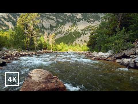 4K Right Here | Montana’s Stillwater River | River Sounds for Deep Sleep, Relaxation & White Noise