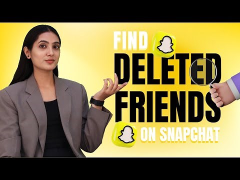 How to Find Deleted Friends on Snapchat | See Removed Snapchat Friends
