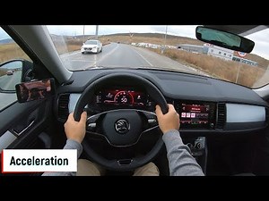 2022 Skoda KODIAQ Facelift 2.0 TDI 150 DSG 4x4 | POV Test Drive