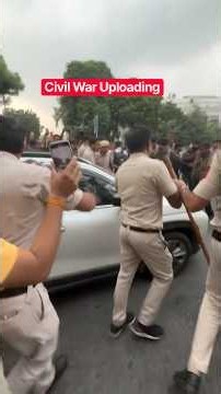 Civil War Uploading Another Sabut | A car full of lathis stones and what May was kept near CP
