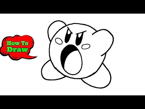 How To Draw Kirby | Kirby Drawing Tutorial For Beginners