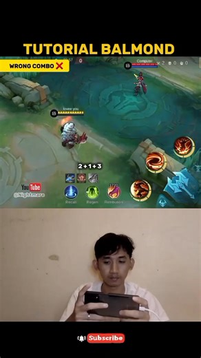 6.9K views · 3 comments | ✅️ Balmond Tutorial by Nightmare Mobile Legends: Bang Bang #mobilelegends #mlbb #tutorial #nightmare #topglobalbalmond | Ci Tth Bogeal | Facebook