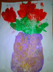 MAAM.ru: Мастер-класс «Рисование по пене для бритья» (монотипия)