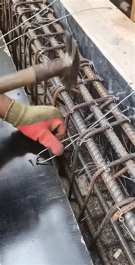 Remember the lashing technique to protect the great beam