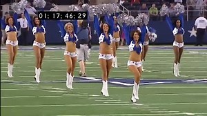 Dallas Cowboy Cheerleaders dancing to Shakin' That Tailgate by Trailer Choir