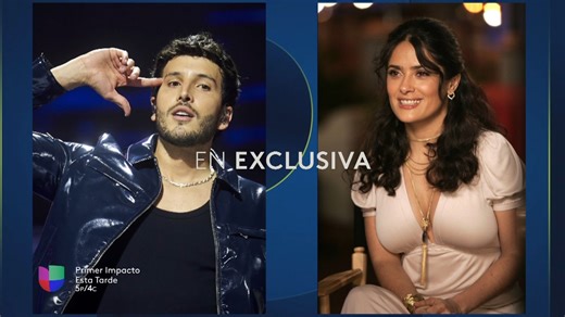 2.4K views · 54 reactions | Salma Hayek y Sebastián Yatra nos contarán en exclusiva sus más recientes éxitos.  Más en #PrimerImpacto a las 5pm/ 4C por @Univision | Primer Impacto | Facebook