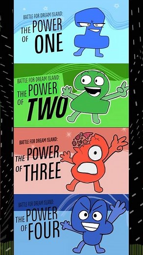 BFDI TPOT INTRO only One Two Three Four Comparison UPDATED VERSION #BFDI