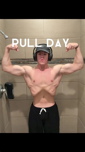 Enjoying Pull Day at the Gym