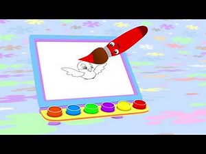 Kids Learn Colors with Petey Paintbrush \\ Early Learning Videos for Child Development & Education