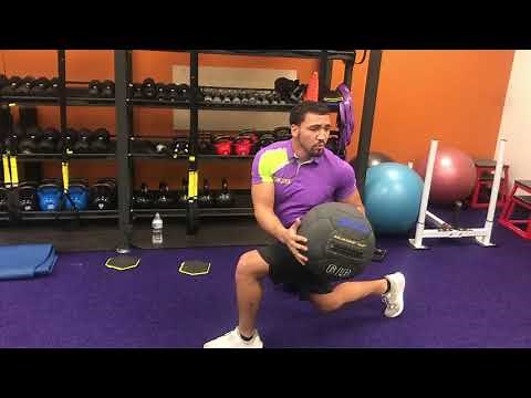 Lunges With Torso Twist